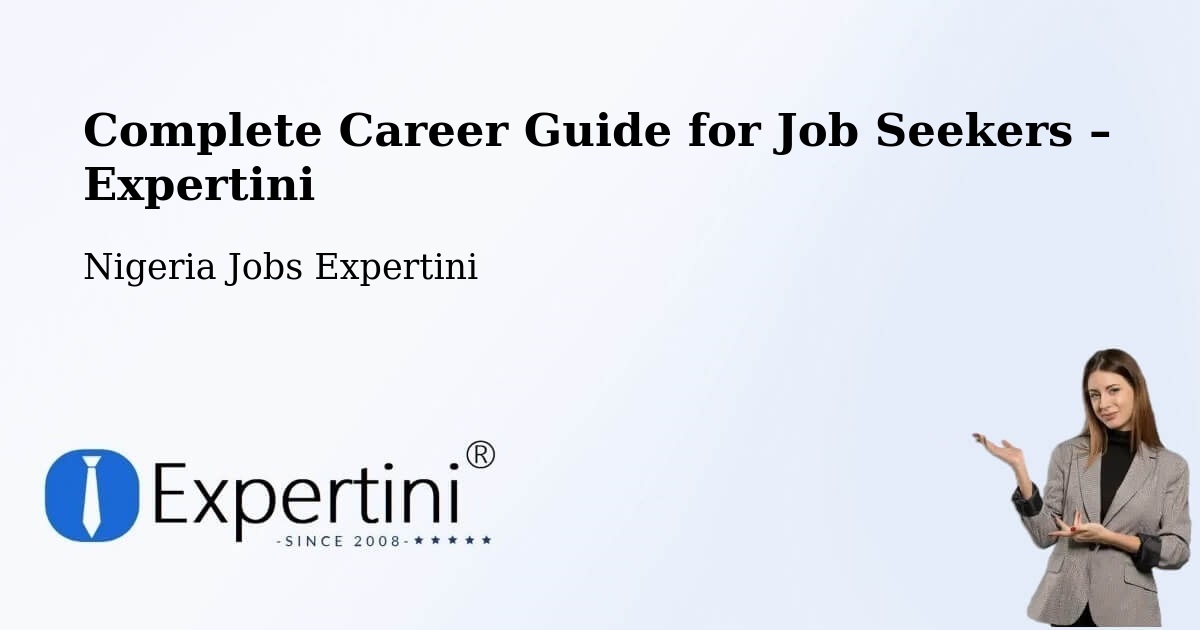 Career Guide for Job Seekers – Jos - Jos, Nigeria Jobs Expertini