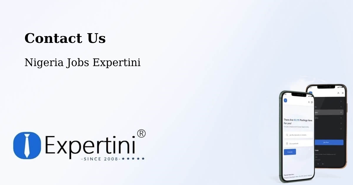 Contact Expertini – Jos - Nigeria Jobs Expertini